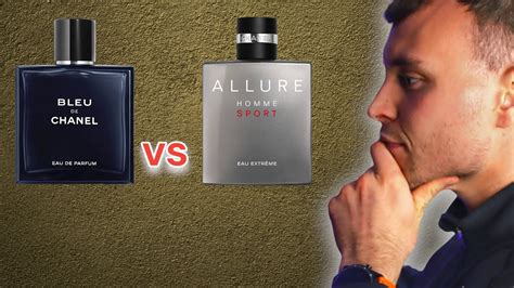 bleu de chanel parfum vs allure homme sport eau extreme|Chanel Allure Homme Sport fragrantica.